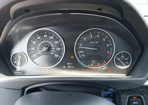 2015 BMW 328I из США, поврежденный, VIN WBA3A5G51FNS84997